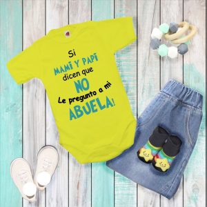 Body Estampado – Si Mami y Papi Dicen Que No Le Pregunto a Mi Abuela–