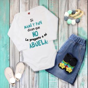 Body Estampado – Si Mami y Papi Dicen Que No Le Pregunto a Mi Abuela–