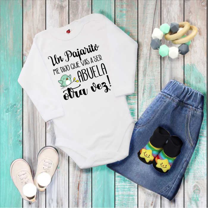 Body Un Pajarito Me Dijo Que Vas a Ser Abuela