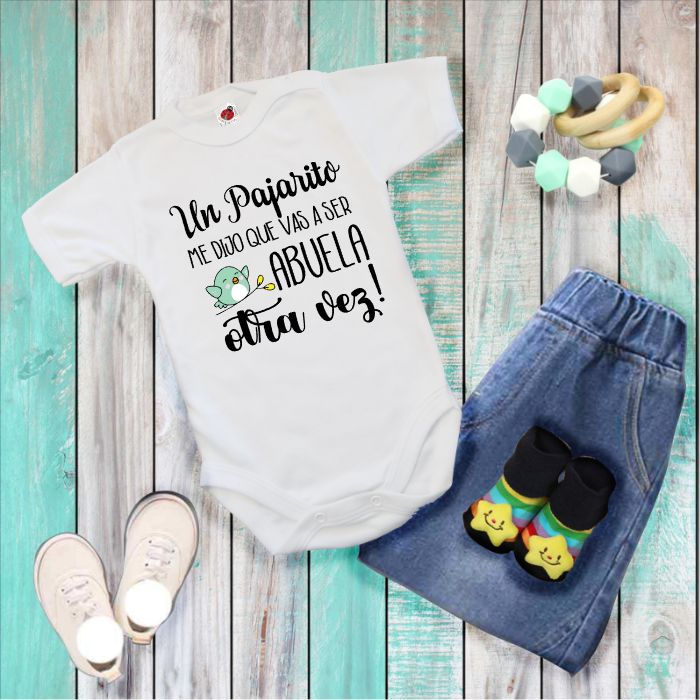 Body Un Pajarito Me Dijo Que Vas a Ser Abuela