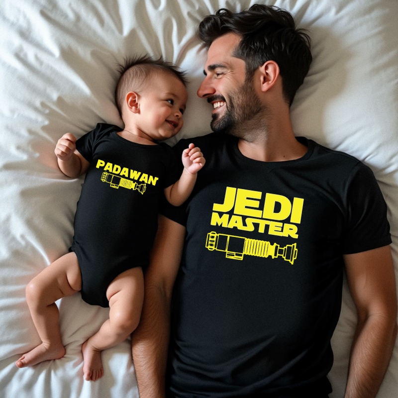 Conjunto Body y Polera Dia Del Padre – Star Wars Jedi –